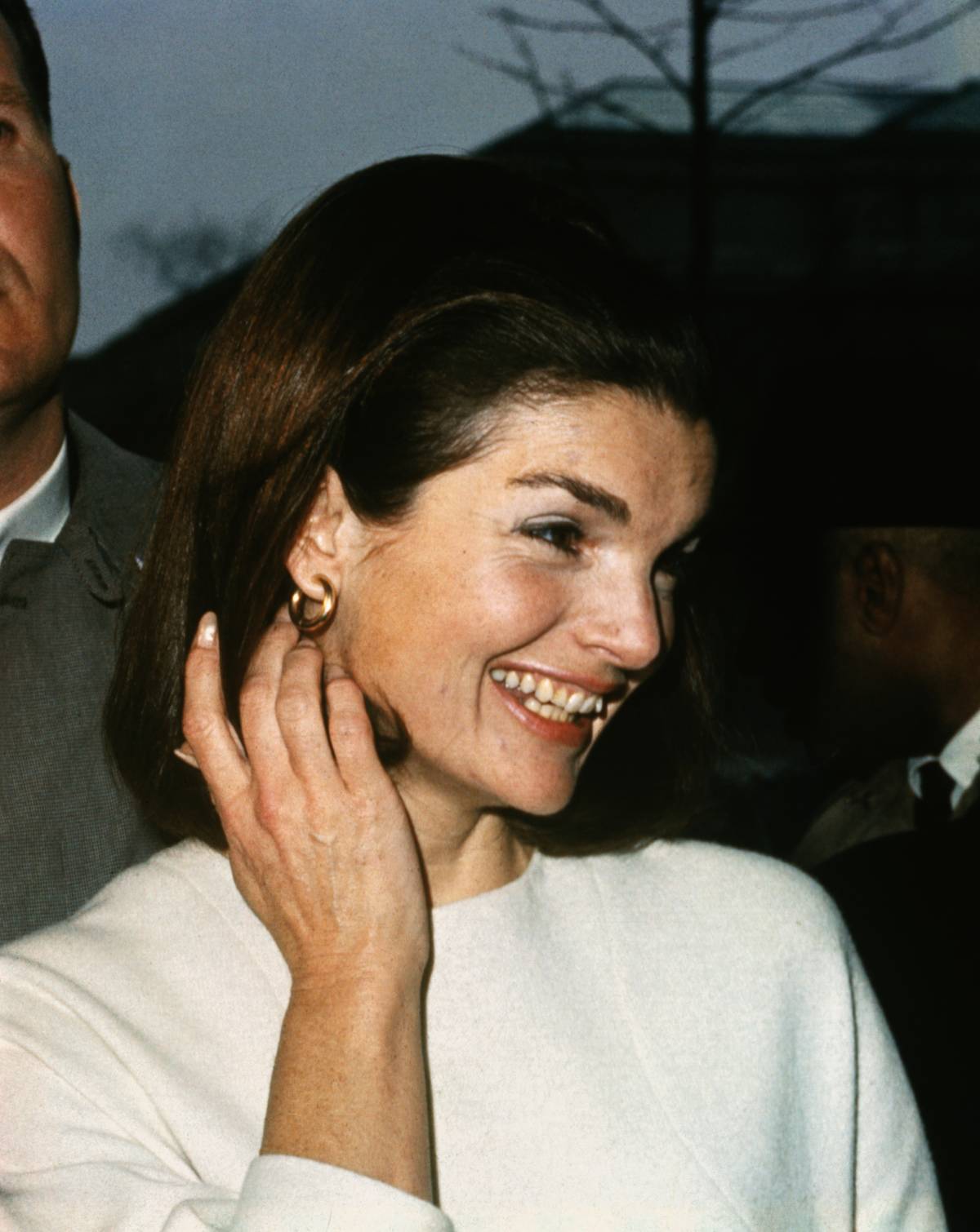 Jackie Kennedy Smiling