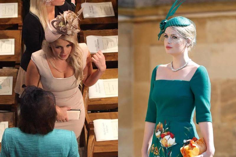 Lady Kitty Spencer's Wedding Attire