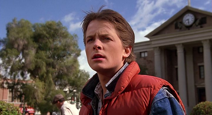 Then: Michael J. Fox